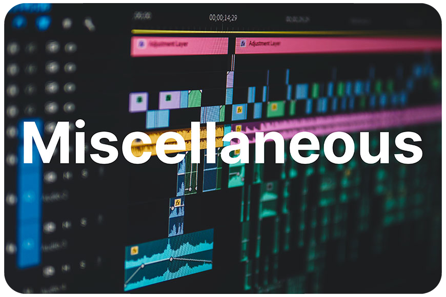 Miscellaneous